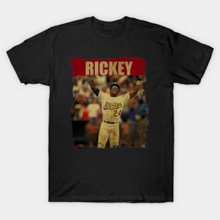 Rickey Henderson - NEW RETRO STYLE T-Shirt